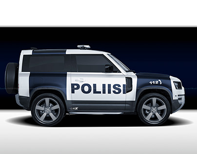 2020 Land Rover Defender Suomi Police