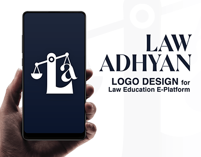 Law Adhyan - EDUCATION PLATFORM LOGO DESIGN