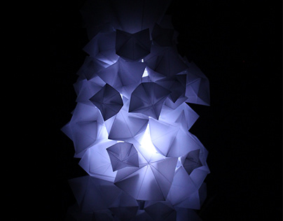 Paper Light Art - Diamond Hill