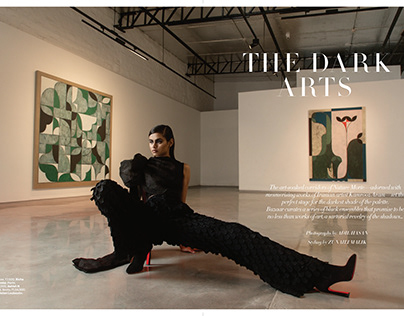 Fashion Editorial Shoot for Harper's Bazaar India