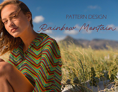 Pattern Design - RAINBOW MONTAIN