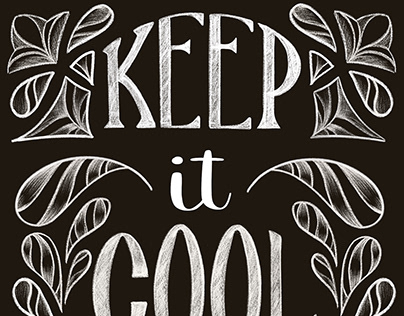Keep It Cool - Lettering