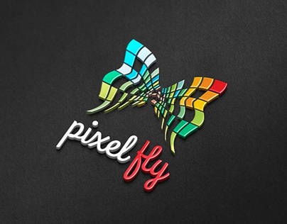 Pixel Fly - Logo Template