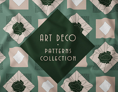 ART DECO patterns collection