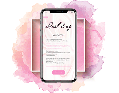 Lash It Up - Booking App Prototype