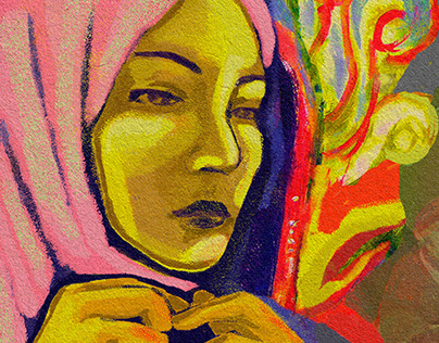 Muslim Women - Editorial Illustration