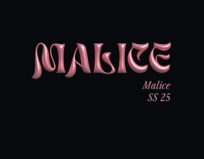Project thumbnail - Malice - SS 25