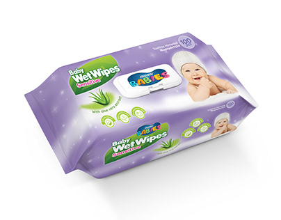 Mumu Babies / Wet Wipes Packaging Design