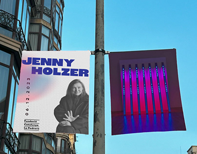 STREET BANNER FOR JENNY HOLZER