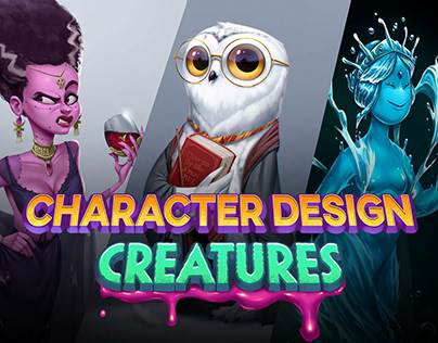 Character Design Creatures : Medley