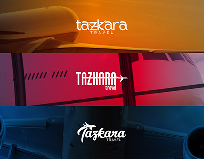 Logo Rebranding Concept - Tazkara Travel Agency