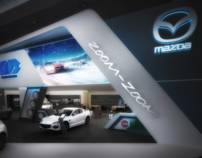 Mazda Automech booth 2015