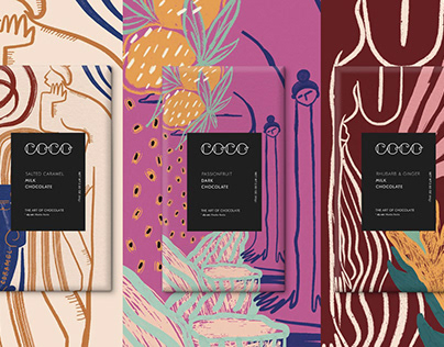 chocolate packaging illustration - special edition
