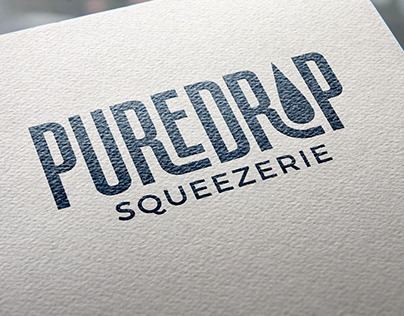 PureDrop Squeezerie Branding