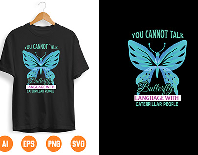 Butterfly t-shirt design