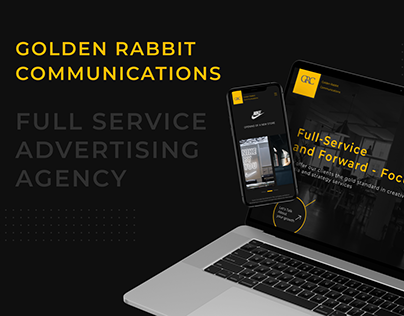 Project thumbnail - Golden Rabbit Communications - UI/UX Designe