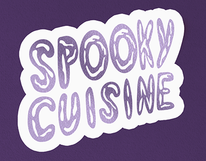 Spooky Cuisine Sticker