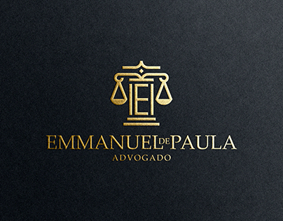 Identidade Visual Emmanuel de Paula Advogado