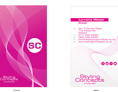 Styling Concepts Business Card