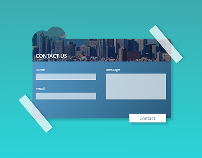 Daily UI - Day 28 | Contact Us