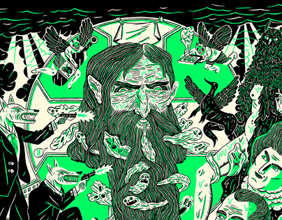 Sorgin Gaua 2017 poster (Rasputin)