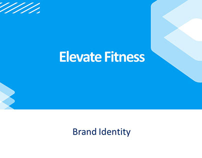 Elevate Fitness (Brand identity )