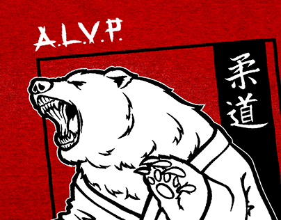 ALVP JUDO – Sweatshirt Illustration