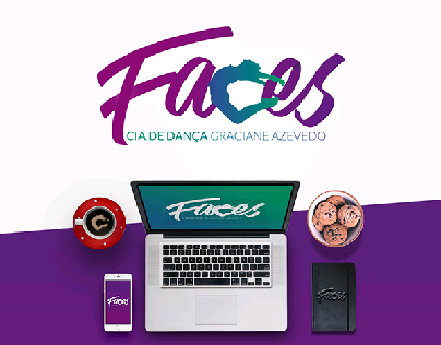 Logo - Faces Cia de Dança Graciane Azevedo