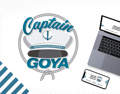 Project thumbnail - Captain Goya - Twitch Streamer Visual Identity