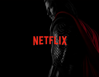 Netflix TV App concept work