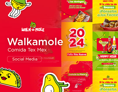 Social Media - Restaurante Wakamole