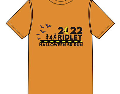 halloween 5k run shirt