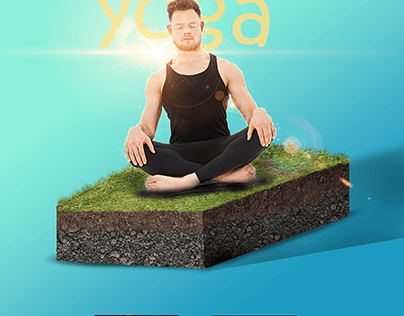 advertising for yoga class application
