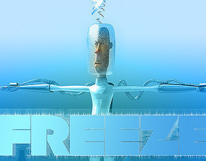 Freeze 3d character design and modelling