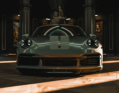 3D Visualization Heritage Porsche 911 Turbo S