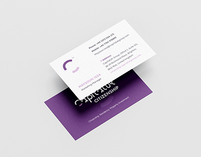 CapitalUK Citizenship, London, UK - Business Kit Design