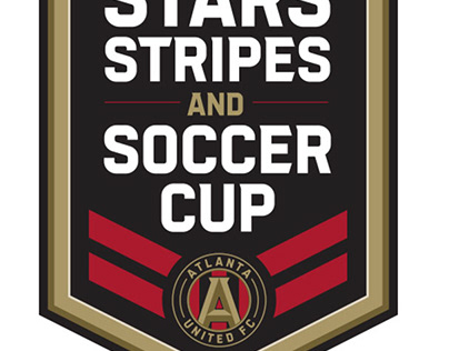 Atlanta United _Stars, Stripes and Soccer logo options