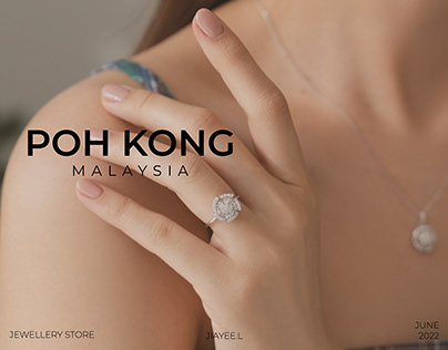 Poh Kong Jewelry Malaysia | Website Redesign Concept