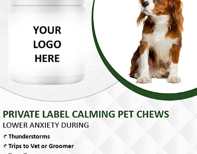 Private Label Claming Pet Chews