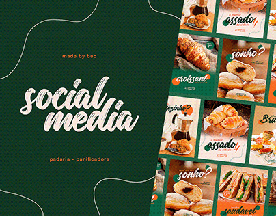 Social Media - Padaria
