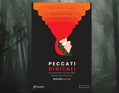 PECCATI DIGITALI - Graphics for a Digital Exhibition