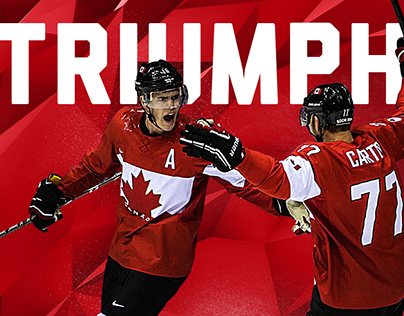 Team Canada 2018 Olympic Hockey Program Guide (Mockup)