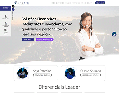 Leader Empresarial – Portal Institucional