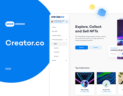 Creator.co Platform UI/UX