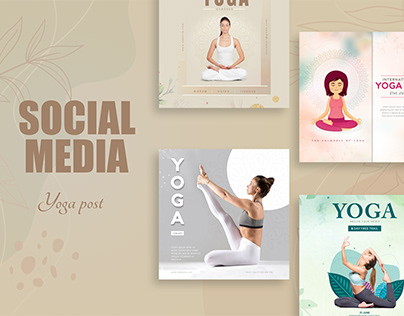 social media yoga post