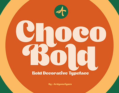 FREE | Choco Bold - Bold Decorative Typeface