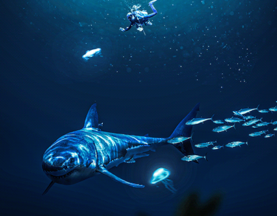 Shark photomanipulation