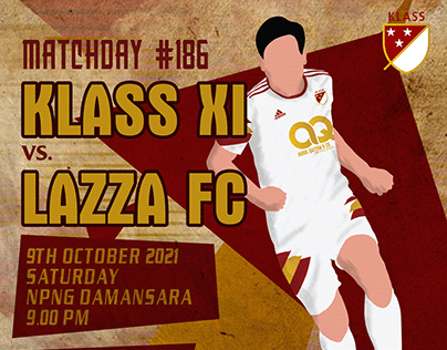 Project thumbnail - KLASS 2021 Friendly Match Poster 9th October 2021