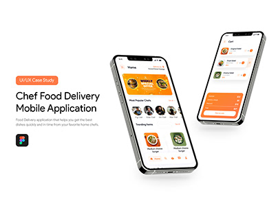 Chef Food Delivery Application Design