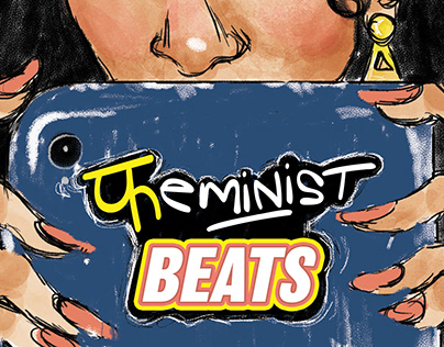 Feminist Beats - Podcast Cover Design